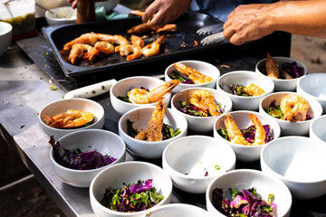 camarão empanado gourmet