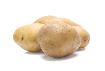 potato isolated on white background