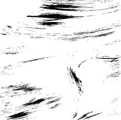 Vector brush sroke texture. Distressed uneven grunge background. Abstract distressed vector illustration. Overlay over any design to create interesting effect and depth. Black isolated on white. EPS10