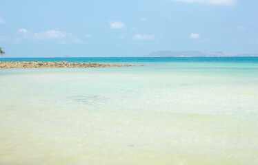 beach and tropical sea