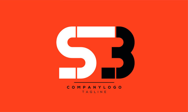  Alphabet letters Initials Monogram logo S3,3S