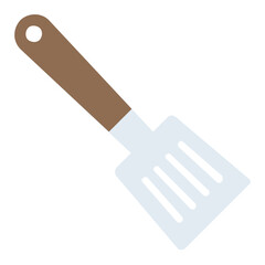 
A cooking utensil to work in kitchen called spatula
