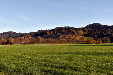 Der Giersberg in Kirchzarten im Herbst