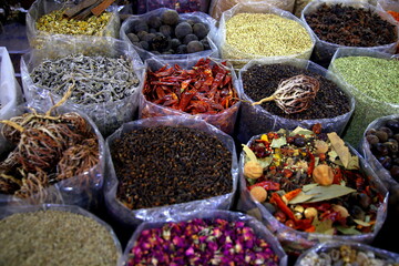Spice stall in the Nizwa Souk