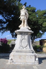 Fototapeta na wymiar Graf von der Schulenberg Held von Korfu