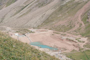 river in the mountains Mynzhylky 