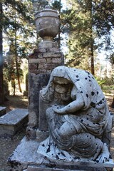 Fototapeta na wymiar englischer Friedhof Korfu-Stadt