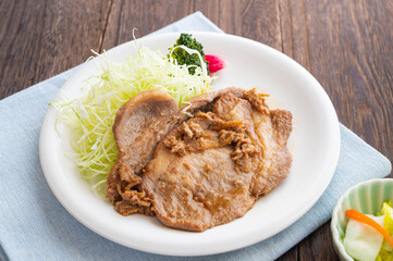 豚の生姜焼き