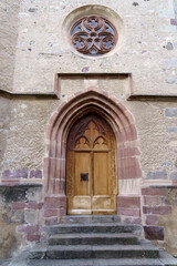 Historic city of Merano, Italy: cathedral