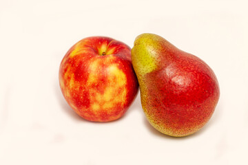 Pear and apple
