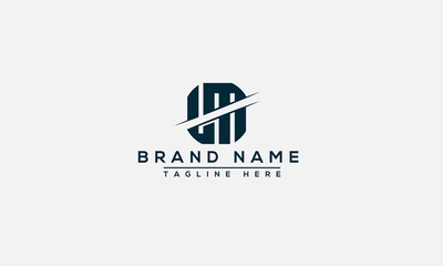 LM Logo Design Template Vector Graphic Branding Element.
