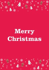 Wallpaper pattern for the Merry Christmas