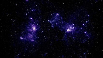 Naklejka premium Star field background . Starry outer space background texture . Colorful Starry Night Sky Outer Space background