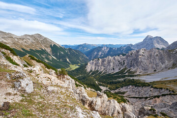 landscape in the mountains