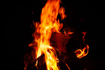 Obraz premium Food. BBQ fire
