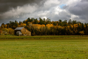 Obraz premium Old Barn in Sun