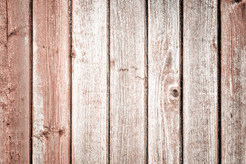 Light brown wooden background with old painted boards