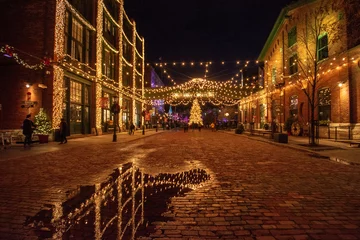 Fotobehang Toronto Christmas Magic  © Diana