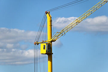 Construction tower crane