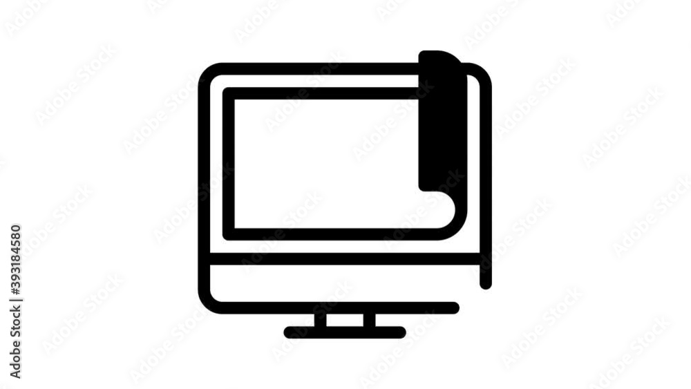 Poster web design development icon animation creative web design studio tool and settings, error message an