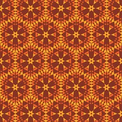 Seamless pattern made from any geometrical shape for creative design background. illustration