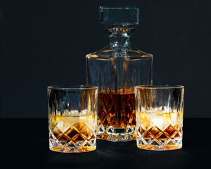 Whisky Glas Karaffe