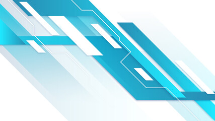 Blue hi-tech motion shear vector background