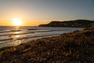 Obraz premium sunset over the sea