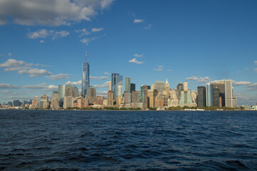 The skyline of New York