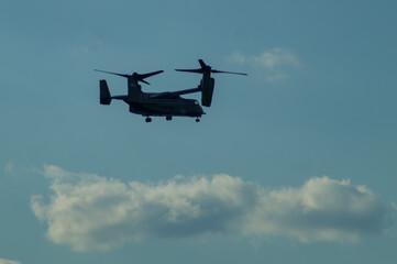 Fototapeta na wymiar Bell Boeing V-22 Osprey