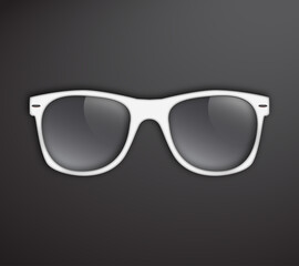 Sunglasses vector illustration background