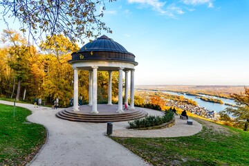Rudesheim am Rhein in Autumn. Hesse, Germany