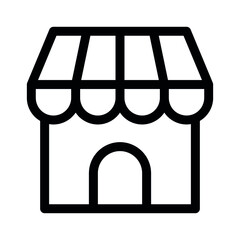 Store icon vector
