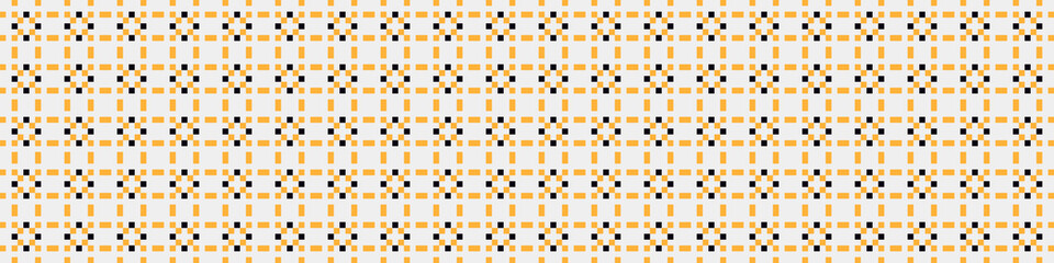 Abstract Cross Pattern Dots Logo generative computational art illustration