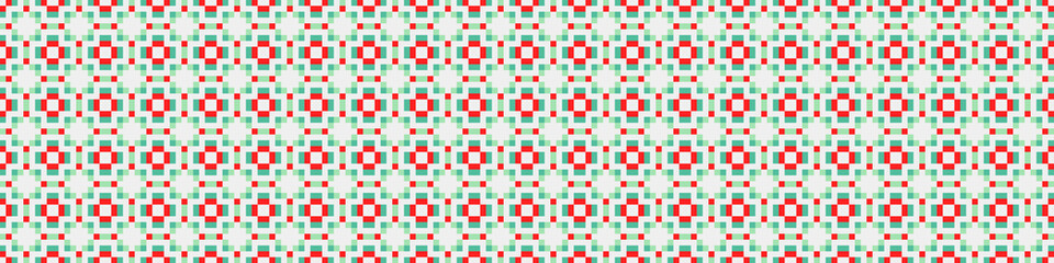 Abstract Cross Pattern Dots Logo generative computational art illustration