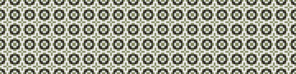 Abstract Cross Pattern Dots Logo generative computational art illustration