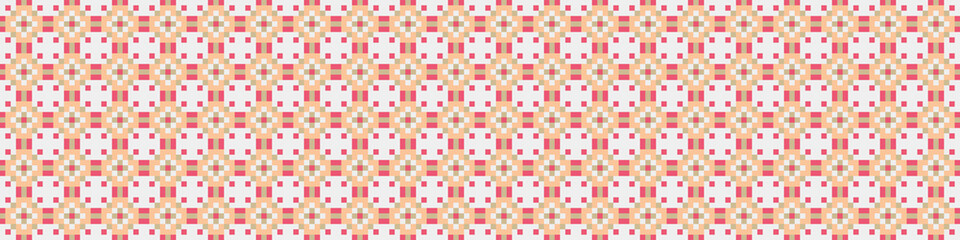 Abstract Cross Pattern Dots Logo generative computational art illustration