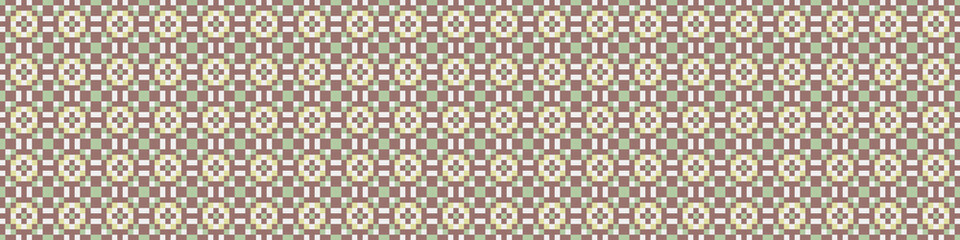 Abstract Cross Pattern Dots Logo generative computational art illustration