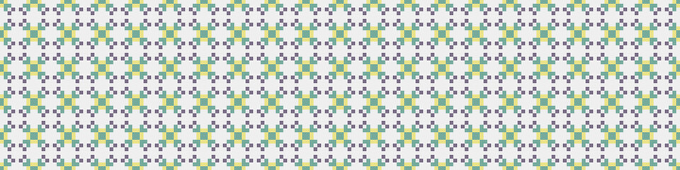 Abstract Cross Pattern Dots Logo generative computational art illustration