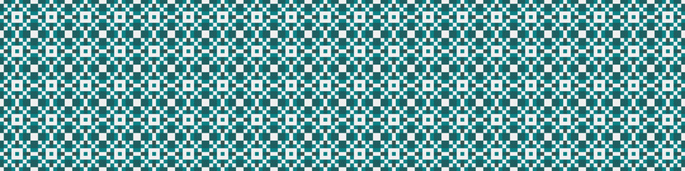 Abstract Cross Pattern Dots Logo generative computational art illustration