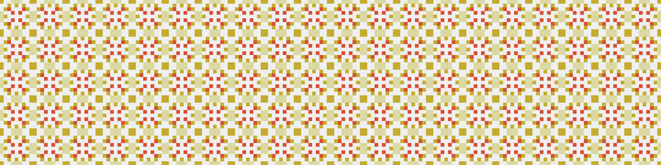 Abstract Cross Pattern Dots Logo generative computational art illustration