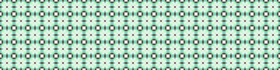 Abstract Cross Pattern Dots Logo generative computational art illustration