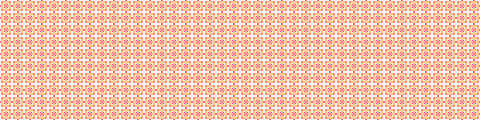 Abstract Cross Pattern Dots Logo generative computational art illustration
