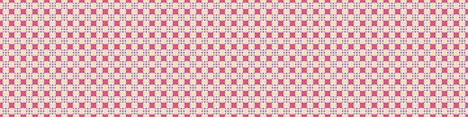 Fototapeta premium Abstract Cross Pattern Dots Logo generative computational art illustration