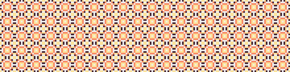 Abstract Cross Pattern Dots Logo generative computational art illustration