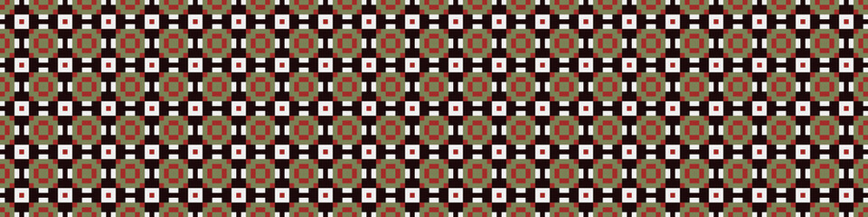 Abstract Cross Pattern Dots Logo generative computational art illustration