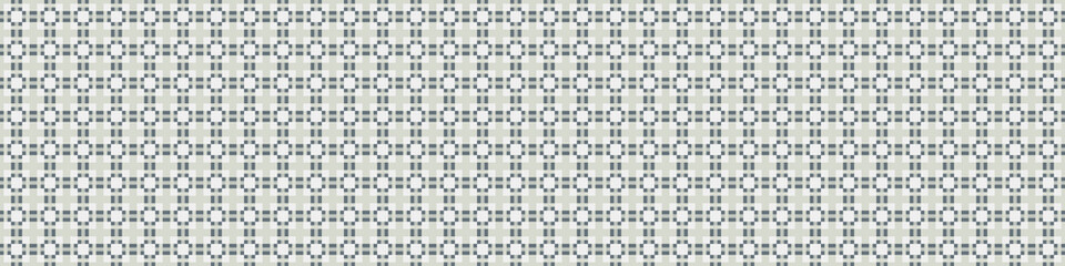 Fototapeta premium Abstract Cross Pattern Dots Logo generative computational art illustration