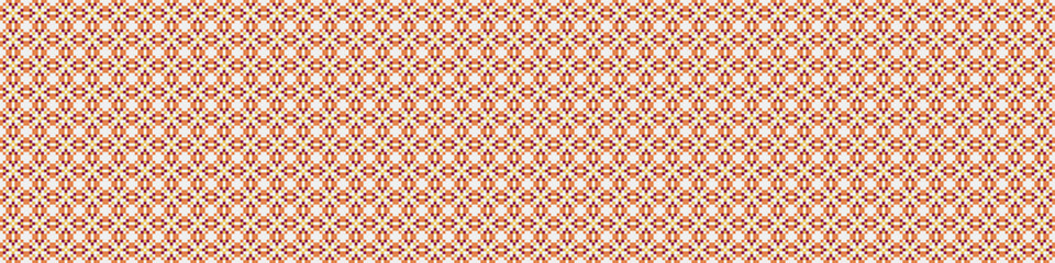 Abstract Cross Pattern Dots Logo generative computational art illustration