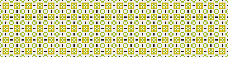 Abstract Cross Pattern Dots Logo generative computational art illustration