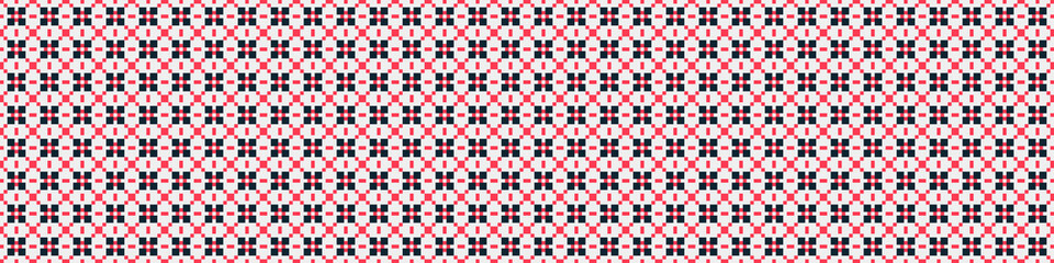 Abstract Cross Pattern Dots Logo generative computational art illustration